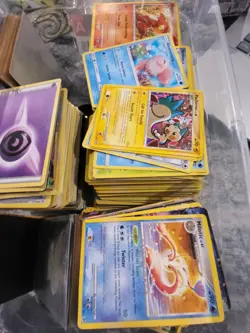 pokemon cards lot over 1,000 card, tins, and covers - Image 2