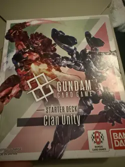 Gundam Card Game Starter Deck ST06 Clan Unity - English Version New Sealed - Image 1