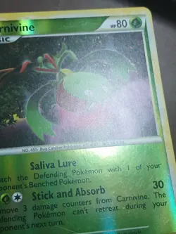 MP Carnivine 16/102 Reverse Holo Rare HGSS Triumphant Set Pokemon Card - Image 5