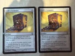 Geth's Grimoire Darksteel MTG Card 2x Available, Sold individually - Image 1