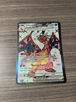 Charizard EX SVP 056 Pokemon Scarlet Violet Promo Full Art Card Near Mint - Image 2