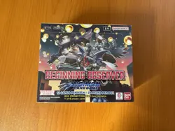 Digimon Card Game BT16 Beginning Observer English Booster Box BRAND NEW SEALED - Image 1