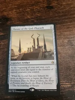 Magic: The Gathering Amonkhet Throne of the God-Pharaoh Rare Card #237 - Image 1