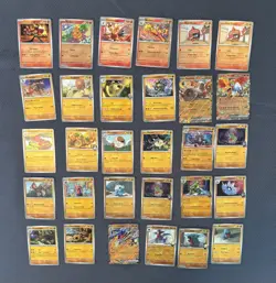 Lot Of 30 2025 Pokemon Trading Cards Game Nintendo Creatures Never Played With - Image 1