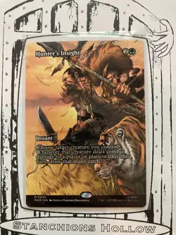 MTG Hunter's Insight (Borderless) - Marvel's Spider-Man: Eternal-Legal (MAR) #35 - Image 1