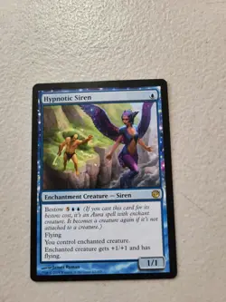 1x Magic the Gathering Hypnotic Siren Journey into Nyx MTG LP Free Shipping - Image 1