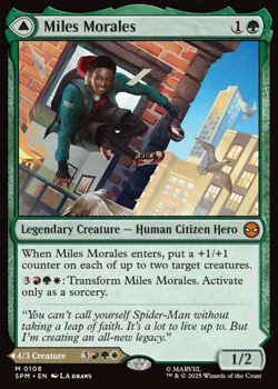 MTG - Miles Morales SPM Regular Mythic #0108 - Image 1