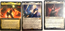 MTG Final Fantasy -EDH Cloud Midgar + Ex-SOLDIER Equipment Deck Builder White - Image 2