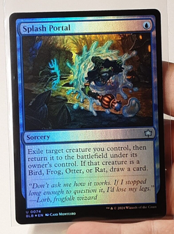 MTG - Bloomburrow - Splash Portal - Foil - #0073 - Near Mint - Image 1
