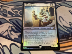 MTG Avatar The Last Airbender Monk Gyatso Foil 0081 - Image 1