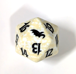 Magic The Gathering MTG Shadowmoor White D20 Spindown Dice - Image 1