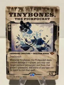 Tinybones, the Pickpocket (Showcase) 290 M Outlaws of Thunder Junction NM MTG - Image 1
