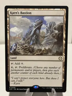 Karn's Bastion 339 R Commander: The Lost Caverns of Ixalan NM MTG - Image 1
