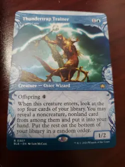 Thundertrap Trainer (Showcase) Bloomburrow Regular - Image 1