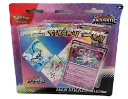 Pokemon SV8.5 Scarlet and Violet Prismatic Evolutions Tech Sticker Collection | - Image 1