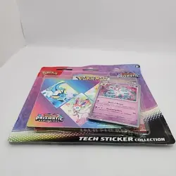 Pokemon SV8.5 Scarlet and Violet Prismatic Evolutions Tech Sticker Collection | - Image 4
