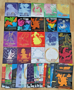 Lot Pokemon - 20 Guides de Jeu + 20 Emballages Elite Trainer Box ETB - Image 1