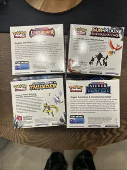 11x EMPTY Pokemon Evolving Skies/Cosmic Eclipse & More Booster Boxes NO PACKS - Image 5