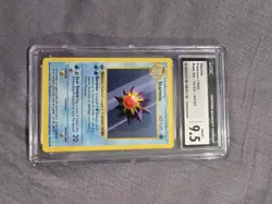 Pokemon 1st Edition Base Set Starmie CGC 9.5 Mint+ Rare! - Image 1