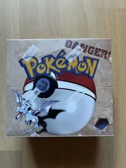 Pokemon Fossil Booster Box Unlimited Factory Sealed 1999 WOTC CCG TCG 36 Packs - Image 1