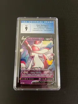 Dark Sylveon V SWSH134 Holo Pokemon Black Star Promo CGC Mint 9 - Image 1