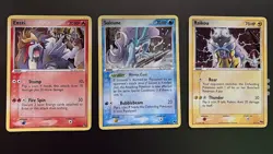 Pokemon HOLO Entei Suicune Raikou 1/17 3/17 4/17 POP SERIES 2 - Image 1