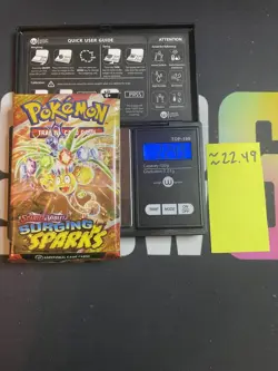 22.49g VERY HEAVY Surging Sparks Pokemon Sealed Booster Pack New SIR/HRU - Image 1