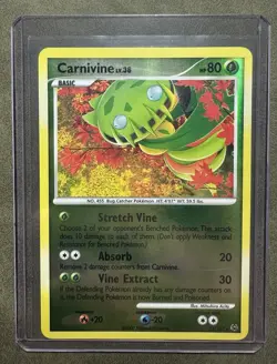 Pokemon TCG - Carnivine 43/127 - Uncommon Reverse Holo - LP - Image 1