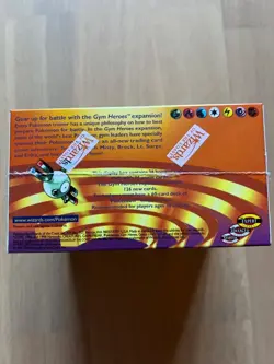 Pokemon Gym Heroes 1st Edition Booster Box English WOTC Factory Sealed NM/MINT - Image 4