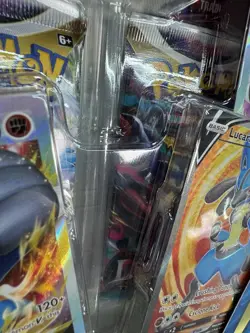 Pokemon TCG Lucario VStar Special Collection Box Fusion Strike Lost Origin Packs - Image 5