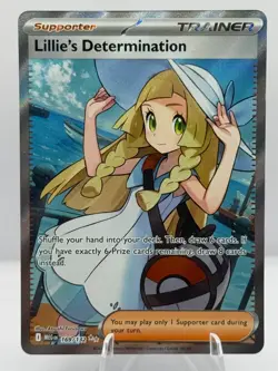 Pokemon Mega Evolution MEG EN Lillie's Determination Ultra Rare #169/132 - Image 1