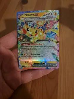 Pikachu ex 057/191 | Double Rare | Pokemon TCG S&V Surging Sparks - Image 1