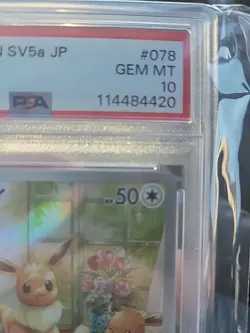 PSA 10 Eevee - 078/066 - Art Rare - Pokemon Crimson Haze - Image 2