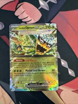Pokemon TCG SV-Prismatic Evolutions Teal Mask Ogerpon ex #12/131 Double Rare - Image 1