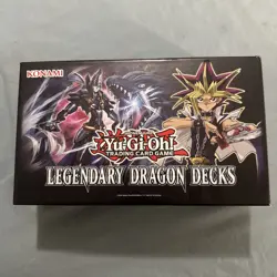 Yugioh Legendary Dragon Decks Collection Box OPEN/UNPLAYED. COMPLETE SET - Image 1