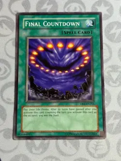 Final Countdown - DR1-EN253 - Common (LP) - Yugioh - Image 1