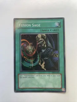 YuGiOh Super Rare - M/NM - Fusion Sage TP6-EN003 - Image 1