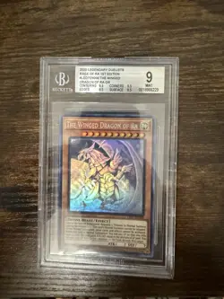 YUGIOH Winged Dragon of Ra 1st Edition Ghost Rare LED7-EN000 - Image 4