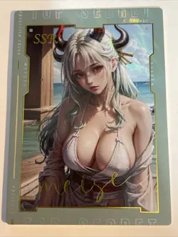 YAMATO SSR SSR-18 Top Secret Charming Color Mei Se Goddess Story Anime Card - Image 1