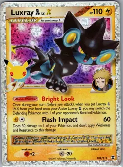 Luxray GL LV.X 109/111 Holo Celebrations - Pokemon Card - NM - Image 1