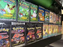 19X Pokemon Cards Vintage Booster Pack Lot Empty Base Set Jungle Fossil First Ed - Image 1