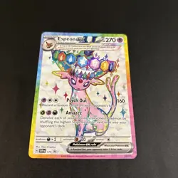 Pokemon Espeon EX prismatic figure collection promo Card 175 SVP EN NM - Image 2