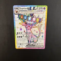 Pokemon Espeon EX prismatic figure collection promo Card 175 SVP EN NM - Image 3