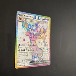 Pokemon Espeon EX prismatic figure collection promo Card 175 SVP EN NM - Image 5