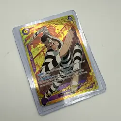 Mr.2 Bon Kurei (Bentham) Bon Clay EB01-061 SEC One Piece Card TCG NM/M - Image 3