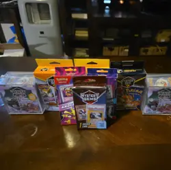 PREMIUM POKEMON CARD SEALED MYSTERY BOX LOT + CHASE PACK (Read Description) - Image 1