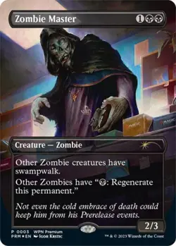 Zombie Master -Foil Light Play MTG Promos: WPN and Gateway - Image 1