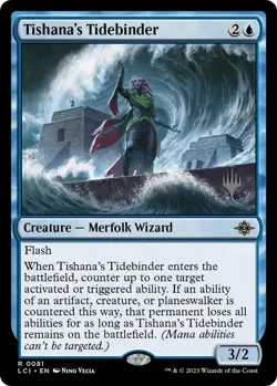 Tishana's Tidebinder - Promo Pack: The Lost Caverns of Ixalan - 0081 - MTG - NM - Image 1