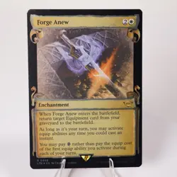 Forge Anew Showcase Scrolls Foil 468 LoTR MTG NM See Video - Image 1