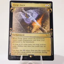 Forge Anew Showcase Scrolls Foil 468 LoTR MTG NM See Video - Image 3